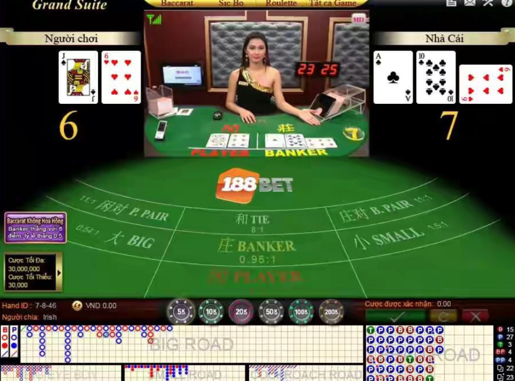 Cach cuoc Parlay tai Casino 188Bet 