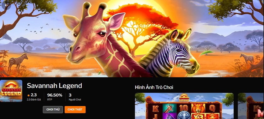 Đánh giá trò chơi Savannah Legend 188Bet Tim hieu game Savannah Legend 188Bet